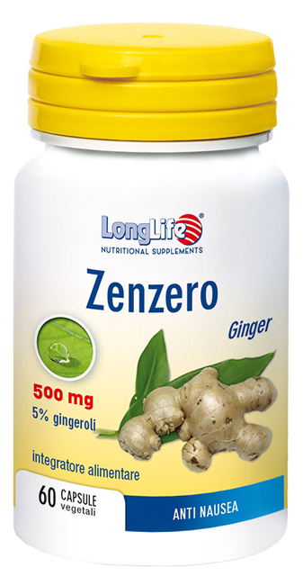 LONGLIFE ZENZERO 60 CAPSULE VEGETALI - farmascienza.it