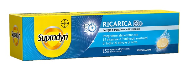 SUPRADYN RICARICA 50+ 15 COMPRESSE EFFERVESCENTI - farmascienza.it