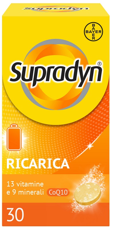 SUPRADYN RICARICA EFFERVESCENTI 30 COMPRESSE - farmascienza.it