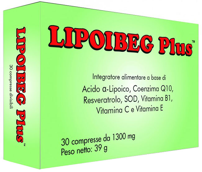 LIPOIBEG PLUS 30 COMPRESSE DA 1300 MG - farmascienza.it