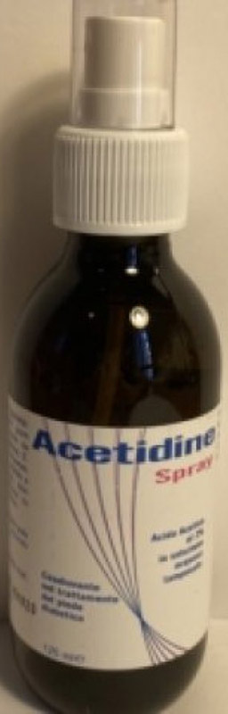 LOZIONE ALL'ACIDO ACETICO 2% IGIENIZZANTE ACETIDINE SPRAY DA125ML - farmascienza.it