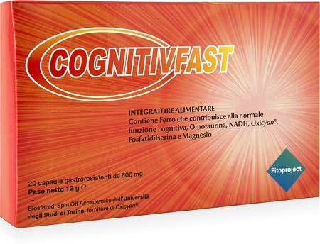 COGNITIVFAST 20 CAPSULE GASTRORESISTENTI DA 600 MG - farmascienza.it