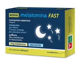 NOVA MELATONINA FAST 45 COMPRESSE 1MG DI MELATONINA - farmascienza.it