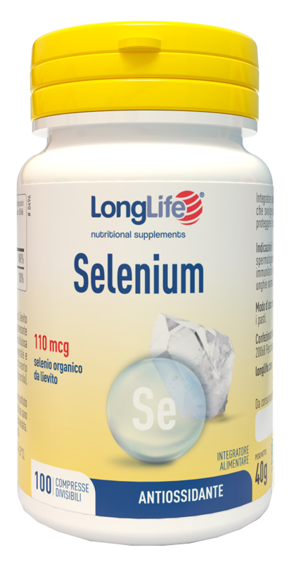 LONGLIFE SELENIUM 100 COMPRESSE - farmascienza.it
