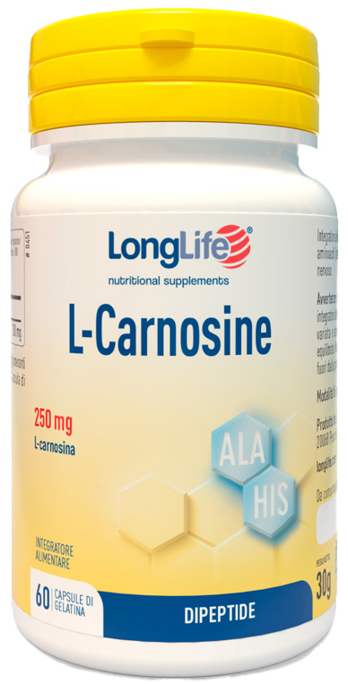 LONGLIFE L-CARNOSINE 60 CAPSULE - farmascienza.it