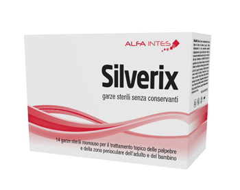 GARZA PERIOCULARE SILVERIX 14 PEZZI - farmascienza.it