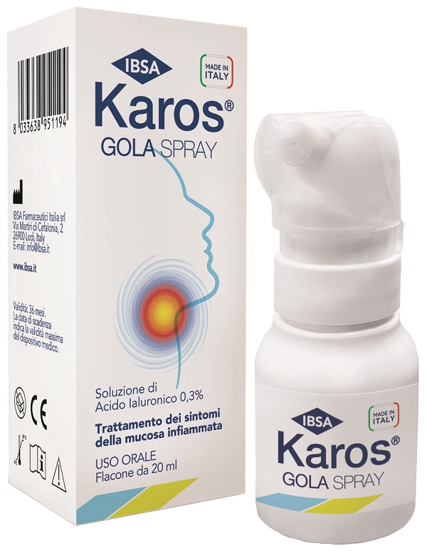 KAROS SPRAY ORALE 0,3% 20 ML - farmascienza.it