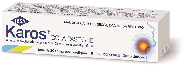KAROS GOLA 20 PASTIGLIE ORODISPERSIBILI - farmascienza.it