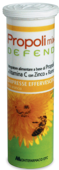 PROPOLI MIX DEFEND 10 COMPRESSE EFFERVESCENTI GUSTO ARANCIA - farmascienza.it