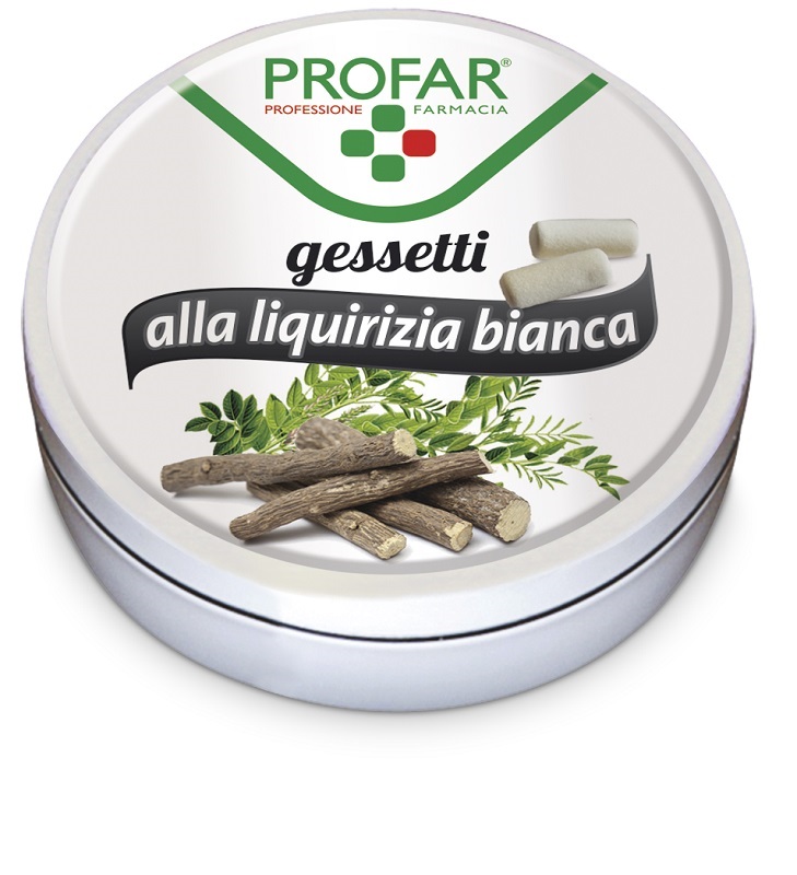 PROFAR GESSETTI LIQUIRIZIA BIANCHI 40 G - farmascienza.it