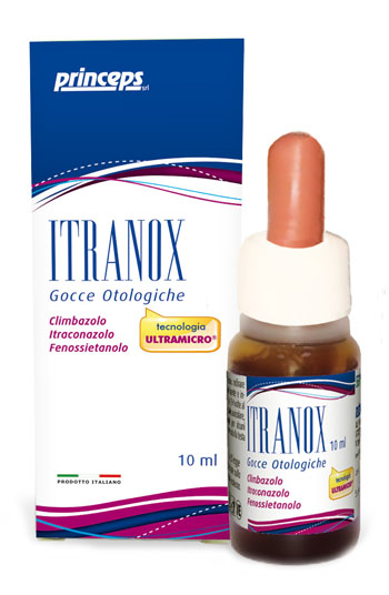 ITRANOX GOCCE OTOLOGICHE 10 ML - farmascienza.it
