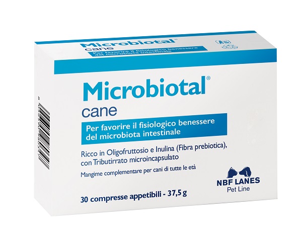 MICROBIOTAL CANE BLISTER 30 COMPRESSE APPETIBILI - farmascienza.it