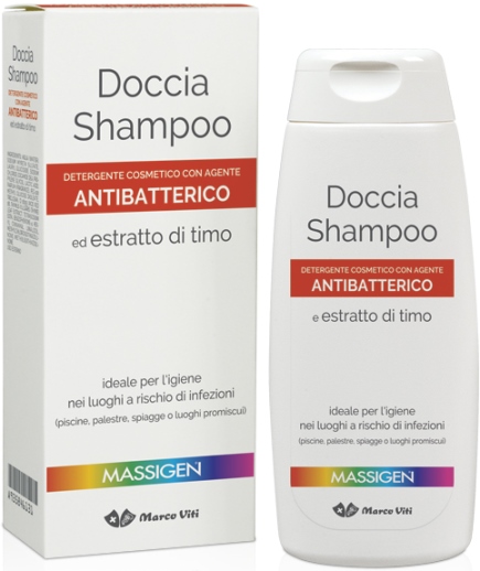 MASSIGEN DETERGENZA DOCCIA SHAMPOO ANTIBATTERICO 200 ML - farmascienza.it