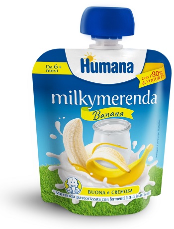 HUMANA MILKYMERENDA BANANA 80 G - farmascienza.it