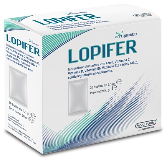 LOPIFER 20 BUSTINE - farmascienza.it