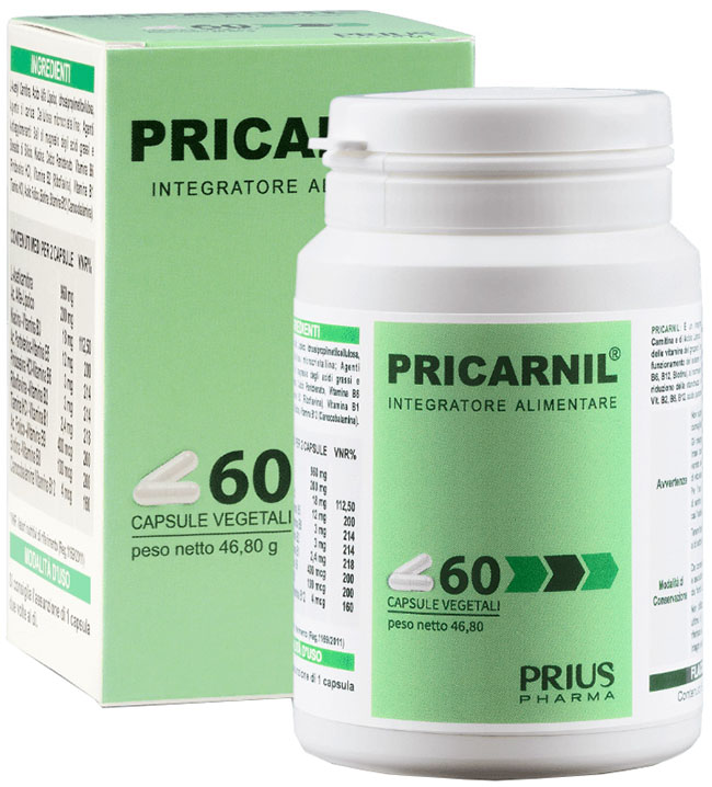 PRICARNIL 30 CAPSULE - farmascienza.it