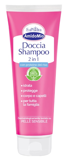 EUPHIDRA AMIDOMIO DOCCIA SHAMPOO 2 IN 1 250 ML - farmascienza.it