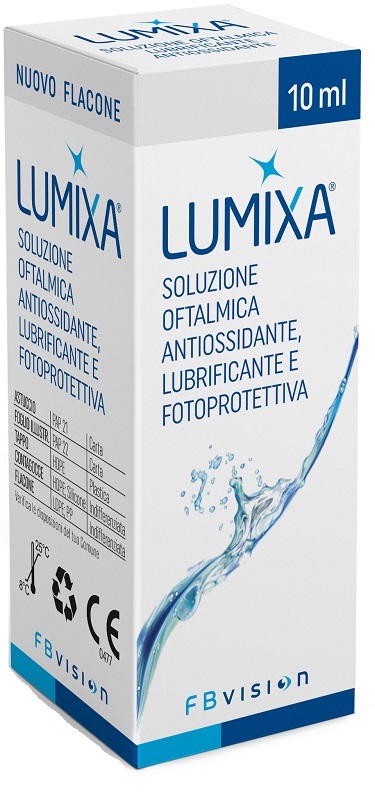 LUMIXA SOLUZIONE OFTALMICA LUBRIFICANTE ANTIOSSIDANTE 10 ML - farmascienza.it