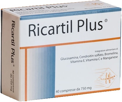 RICARTIL PLUS 40 COMPRESSE - farmascienza.it
