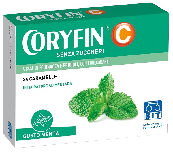 CORYFIN C SENZA ZUCCHERO MENTOLO 48 G - farmascienza.it