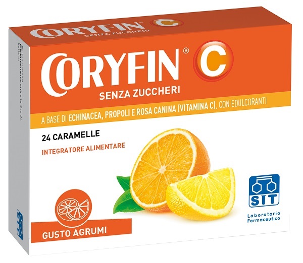 CORYFIN C SENZA ZUCCHERO AGRUMI 48 G - farmascienza.it
