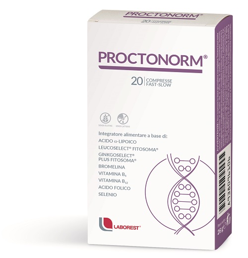 PROCTONORM 20 COMPRESSE - farmascienza.it