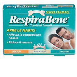 CEROTTO NASALE BALSAMICO ADULTI RESPIRA BENE 10 PEZZI - farmascienza.it