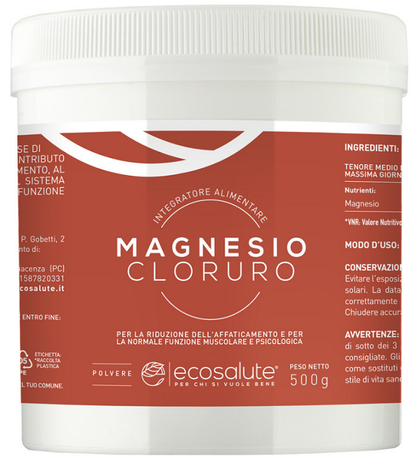 MAGNESIO CLORURO POLVERE 500 G - farmascienza.it