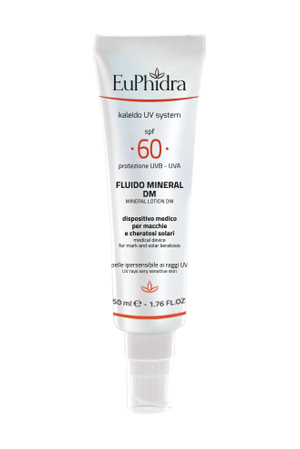 EUPHIDRA KALEIDO UV SYSTEM MINERAL CREMA SOLARE VISO 60 DM - farmascienza.it
