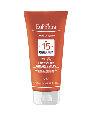EUPHIDRA KALEIDO UV SYSTEM LATTE SOLARE CORPO 15 - farmascienza.it