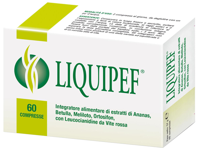 LIQUIPEF 60 COMPRESSE - farmascienza.it