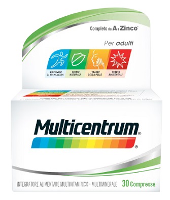 MULTICENTRUM ADULTI EFFERVESCENTE 30 COMPRESSE - farmascienza.it