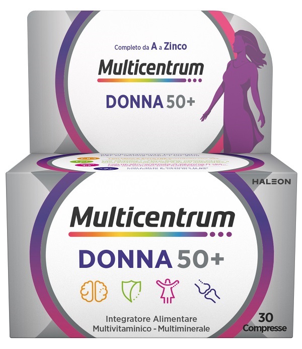 MULTICENTRUM DONNA 50+ 30 COMPRESSE - farmascienza.it