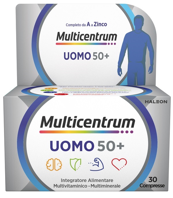 MULTICENTRUM UOMO 50+ 30 COMPRESSE - farmascienza.it