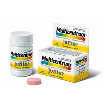 MULTICENTRUM JUNIOR 30 COMPRESSE - farmascienza.it