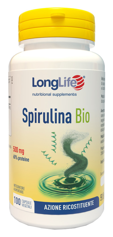 LONGLIFE SPIRULINA BIO 500 MG 100 CAPSULE VEGETALI - farmascienza.it