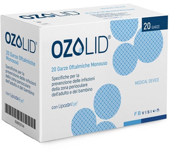 GARZA OZOLID OFTALMICA TNT CON OLIO OZONIZZATO IN FOSFOLIPIDI LIPOZONEYE 20 PEZZI - farmascienza.it