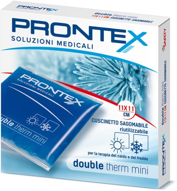 PRONTEX CUSCINETTO IN GEL RIUTILIZZABILE DOUBLE THERM 11X11CM - farmascienza.it