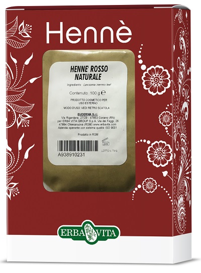 HENNE COLORANTE CAPELLI ROSSO NATURALE 100 G - farmascienza.it