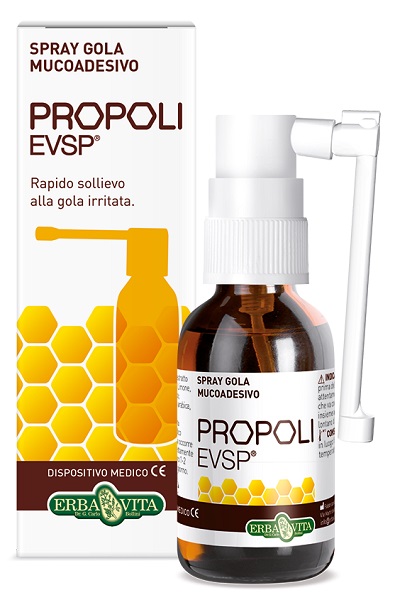PROPOLI EVSP SPRAY GOLA MUCOADESIVO SENZA ALCOL 20ML - farmascienza.it