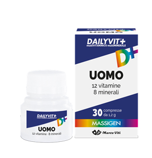 MASSIGEN UOMO MULTIVITAMINICO E MULTIMINERALE 30 COMPRESSE RIVESTITE - farmascienza.it