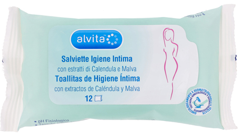 ALVITA SALVIETTINE PER IGIENE INTIMA 12 PEZZI - farmascienza.it