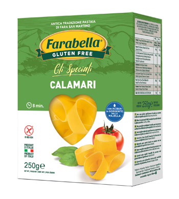 FARABELLA CALAMARI SENZA GLUTINE 250 G - farmascienza.it