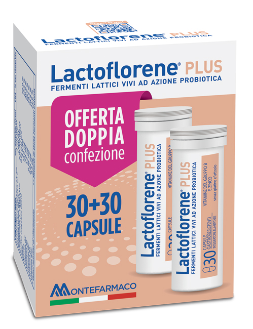 LACTOFLORENE PLUS BIPACK 30 CAPSULE 26,40 G - farmascienza.it
