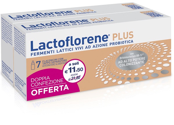 LACTOFLORENE PLUS BIPACK 7 FLACONI 140 ML - farmascienza.it