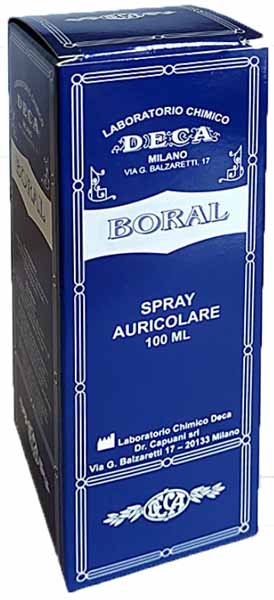 BORAL SPRAY AURICOLARE 100 ML - farmascienza.it