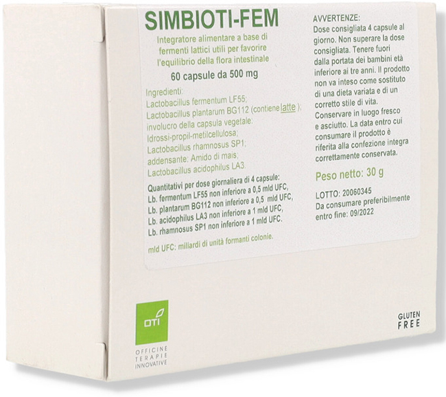 SIMBIOTI FEM 60 CAPSULE - farmascienza.it