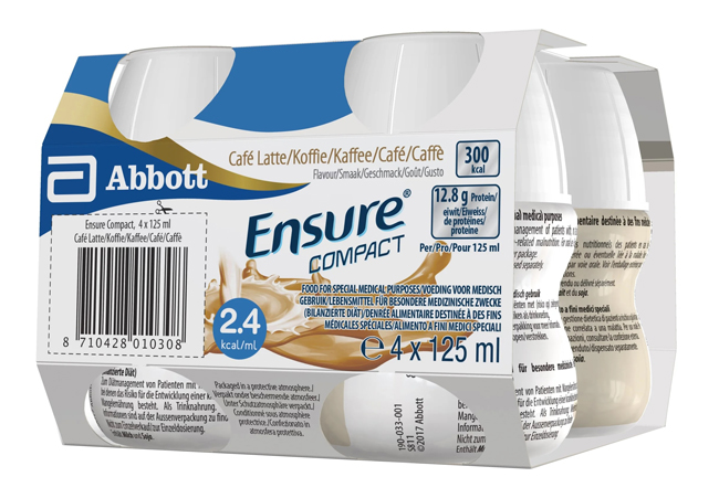 ENSURE COMPACT CAFFE 4 BOTTIGLIE DA 125 ML - farmascienza.it