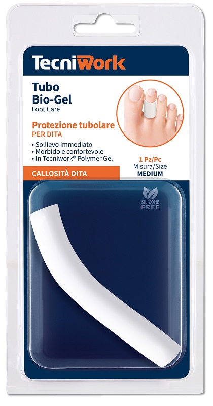 BIOGEL FASCETTA TUBOLARE GEL DITA PIEDI MEDIUM 1 PEZZO - farmascienza.it