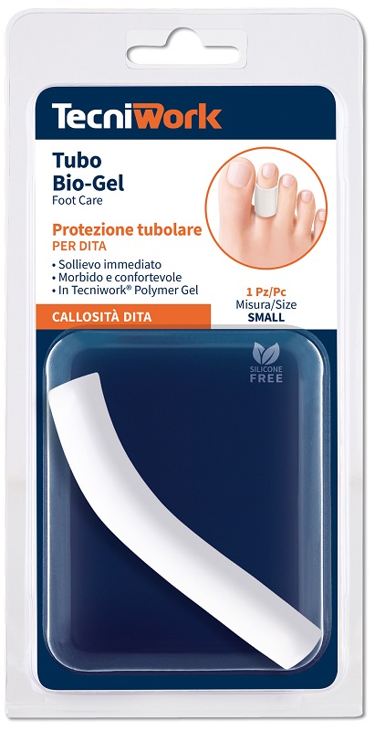 BIOGEL FASCETTA TUBOLARE GEL DITA PIEDI SMALL 1 PEZZO - farmascienza.it